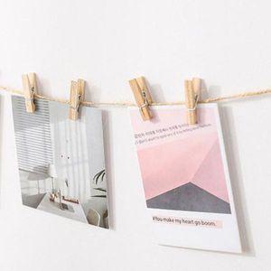 [오너클랜]사진 우드집게 사진장식