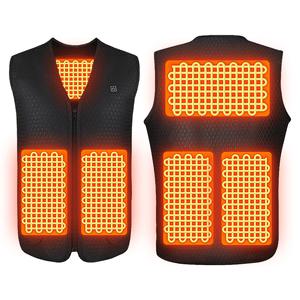 온열조끼 현장 핫 워크웨어 캠핑 핫팩 충전식 슬림