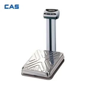 카스 벤치형 전자저울 DL-100N 100kg (50g) 건전지겸용 농수산 축산 체중계