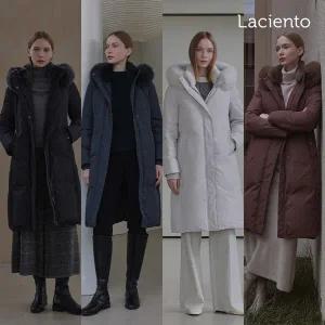 [방송에서만 10만원 세일][론칭가 399000원] 라씨엔토 폭스카라 롱 구스 다운