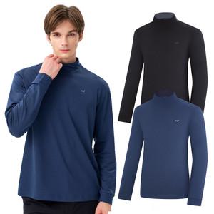 비티알 BTR 남성 골프 반목 기모 긴팔 티셔츠 골프웨어 보온 2303TB441M