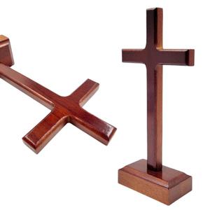옻칠 탁상용 십자가 책상 기독교 교인선물 [100%원목]