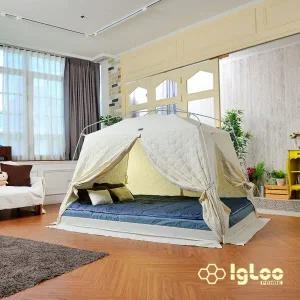 알마센 이글루 난방텐트 킹 AL 3가지색상 이상적인 보온력 보온텐트 알루미늄폴 보온재