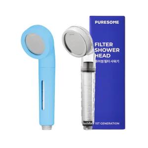 퓨어썸샤워기+커버(스카이블루) 