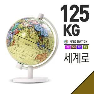 세계로/소형 행정 지구본 125-KG(지름12.5cm)