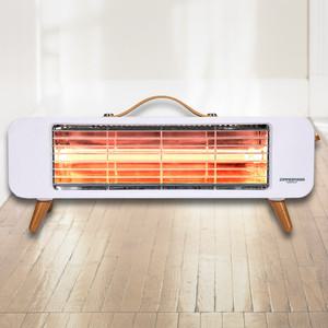 짐머만 석영관 히터 뉴트로 탁상용 ZMH-1085W 겨울 난방