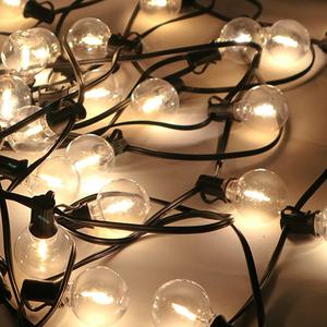 루프탑 줄조명 인테리어 연등선 비산방지 220V LED 스트링전구 25구