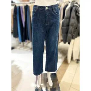 [트리아나]소고 세이브존01 속 밴딩 와이드 청 바지 AK4XA11 (28398439)