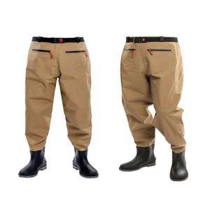 루어 낚시장화 일체형 방수바지 갯벌 해루질 허리장화