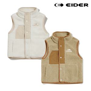 아이더 [공식] 키즈공용 그리드 플리스 베스트 JUU22601 (정상가:79,000)