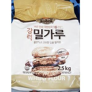 강력밀가루 밀가루 고급밀가루 식자재 강력 백설 2.5kg 빵용 피자용 강력분