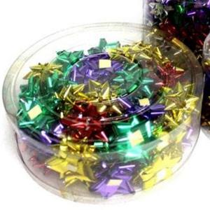 공예재료 선물포장포인트꽃 장식 별꽃 대 50개입 꾸미기재료 선물리본