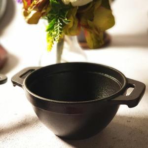 무쇠 1인뚝배기 혼밥 1인솥 찌개냄비 솥밥 무쇠 2종 밥솥 통주물 인기