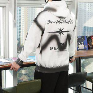 [우기브로]WBA 남자 빅사이즈 웨이브 워싱 기모 안감 후드티