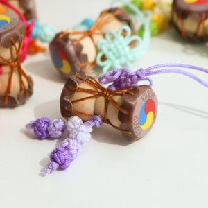 미니 장구 매듭 노리개Y