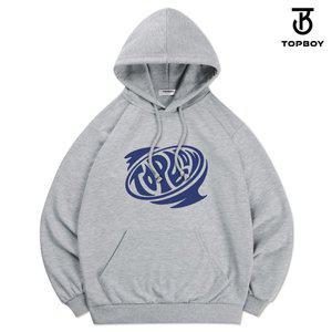 [탑보이][일반/기모] 특양면 허리케인 프린팅 후드티