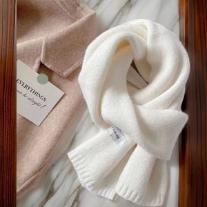 [다잇템] 여자 FW 짧은 스웨터 환절기 커플템 민무늬 목도리