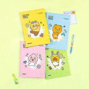 카카오프렌즈 세이치즈 신학기 스프링 노트 1500 1묶음 10권