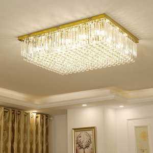 거실샹들리에 엔틱 크리스탈 사각 카페 호텔 다이닝룸