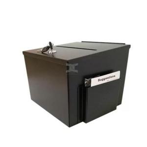 철제 응모함 추첨통 제안 상자 축의금 벽걸이 뽑기