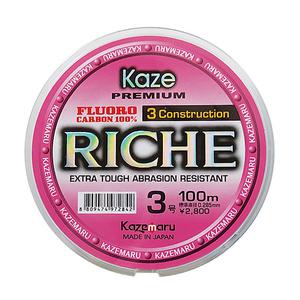 카제마루 리체 프리미엄 후로로카본 3중코팅 100M 민물원줄 바다목줄