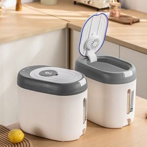 쌀통 잡곡통 5kg 10kg 보관용기 다용도 쌀보관 쌀독 보관통 WINGER 슬림 원터치 밀폐쌀통