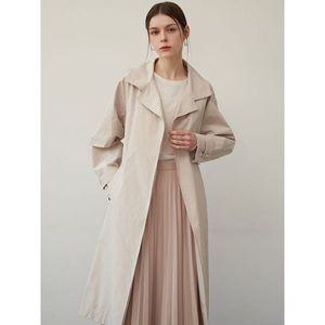 [쉬즈미스]미니멀 히든버튼 벨티드 트렌치코트  택가격  428000원 _P384828329