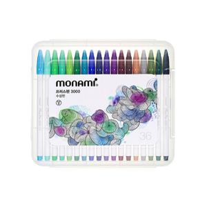 프러스펜 모나미 수성 플러스펜 36색 세트 한정판 학용품