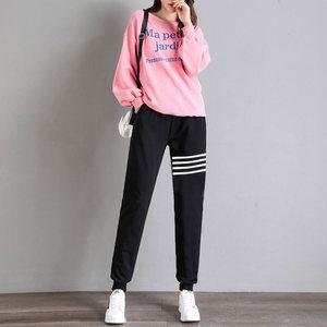 힙제이 여성용 트레이닝팬츠 4 LINE 밴딩팬츠