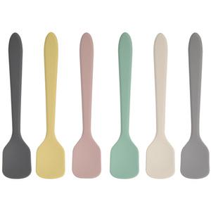 PUK 요거트 스푼 실리콘 아이스크림 디저트 시리얼 이유식 미니숟가락