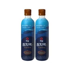 [CJ]백설 참치액 진더풍부한맛 900g x2개