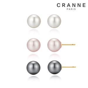 [끄란느] 14K 스와로브스키 진주 귀걸이 (gold filled) C24EGF067