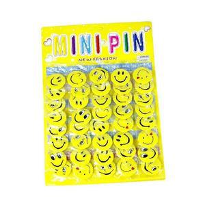 [BZJKG8P7_4B]40P 스마일뺏지 4.5cm 브로치 뱃지