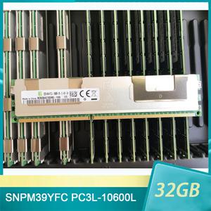 서버 메모리 SNPM39YFC/32G PC3L-10600L 32GB 4Rx4 DDR3 1333 REG RAM