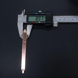 노트북 태블릿 DIY 변형 히트 파이프 PC 초박형 튜브 너비 9mm 구리 플랫 팬 황동 50-150mm