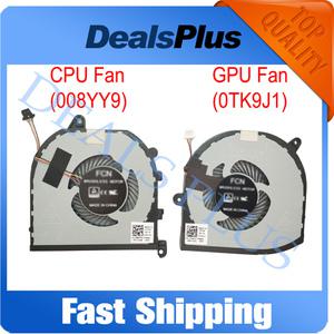 델 프리시전 5530 GPU CPU 냉각 FAN 교체 M5530 XPS 15 9570 0MV340 XPS15 7590 008YY9 0TK9J1 FJ6J FKCH F