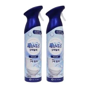 페브리즈 화장실용 에어 프레시 스카이 165g x2 /실내냄새제거/방향제