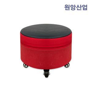 무빙의자(중) 회전이동형의자 잘굴러 바닥청소의자 작업의자 스툴 바퀴달린