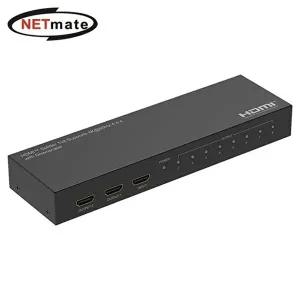 [셀러허브 패션][JHQS7IKS_4B]NETmate 4K HDMI컨버터 60Hz 2.0 TV분배기