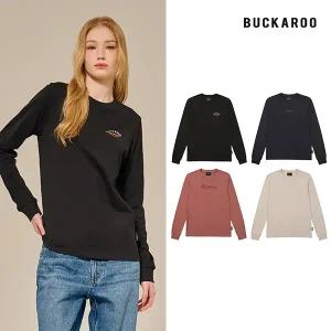 [버커루] 로고 긴팔 티셔츠 여성 4컬러 택1