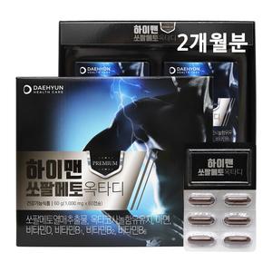 하이맨 쏘팔 메토 옥타 코사놀 아연 로르산 115 전립선 영양제 60캡슐