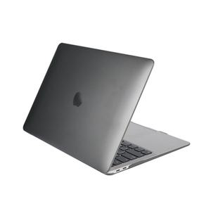 Coms 노트북 하드케이스 반투명 블랙 맥북 프로 13형