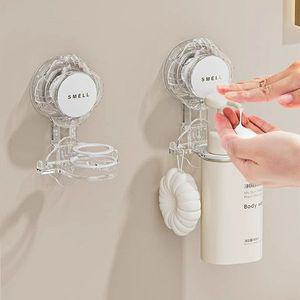 공중부양 벽걸이 디스펜서 흡착 샴푸걸이 홀더 R820