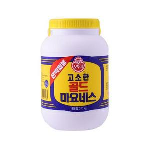 [JHP163T3_52]마요네즈(오뚜기 오뚜기 은박 3.2Kg)X4개