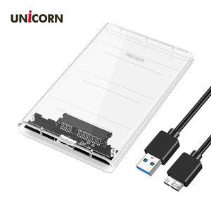 [유니콘] A타입 2.5인치 USB3.1 외장하드케이스 HDD SDD HD-6000G