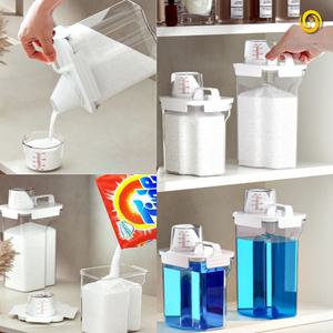 세제 소분 통 가루 분말 세제 용기 액체 리필 보관함