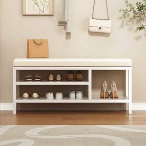 슈벤치 장의자 벤치의자 가게 철제 벤치 흰색 핑크 틈새 화이트 가정용 원목 9켤레