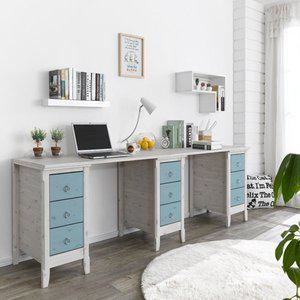 [아이앤]바론 편수 2인콤비 책상세트 YL