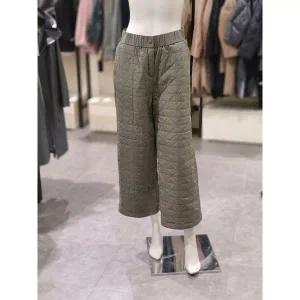 [트리아나] 소고 허리밴딩 퀼팅솜와이드팬츠AK4XA13 (P003557113)