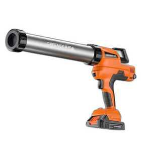 자동 실리콘건 소세지건 유리 코킹 주입기 타일 무선 실리콘건 5셀+38종 세트 배터리 1개 포함